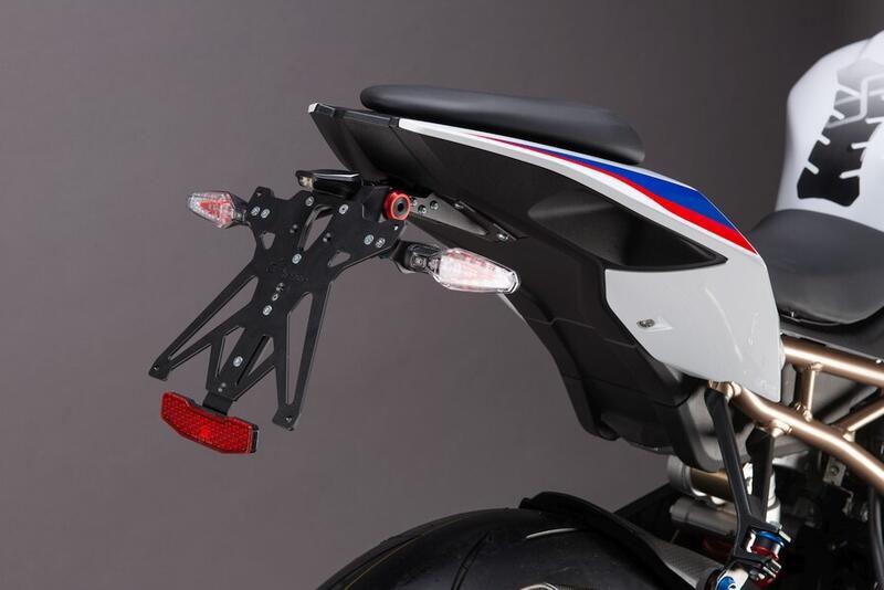 Porta Targa Regolabile per Bmw NeroA1